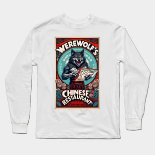 Werewolf's Chinese Restaurant - Design 2 Long Sleeve T-Shirt